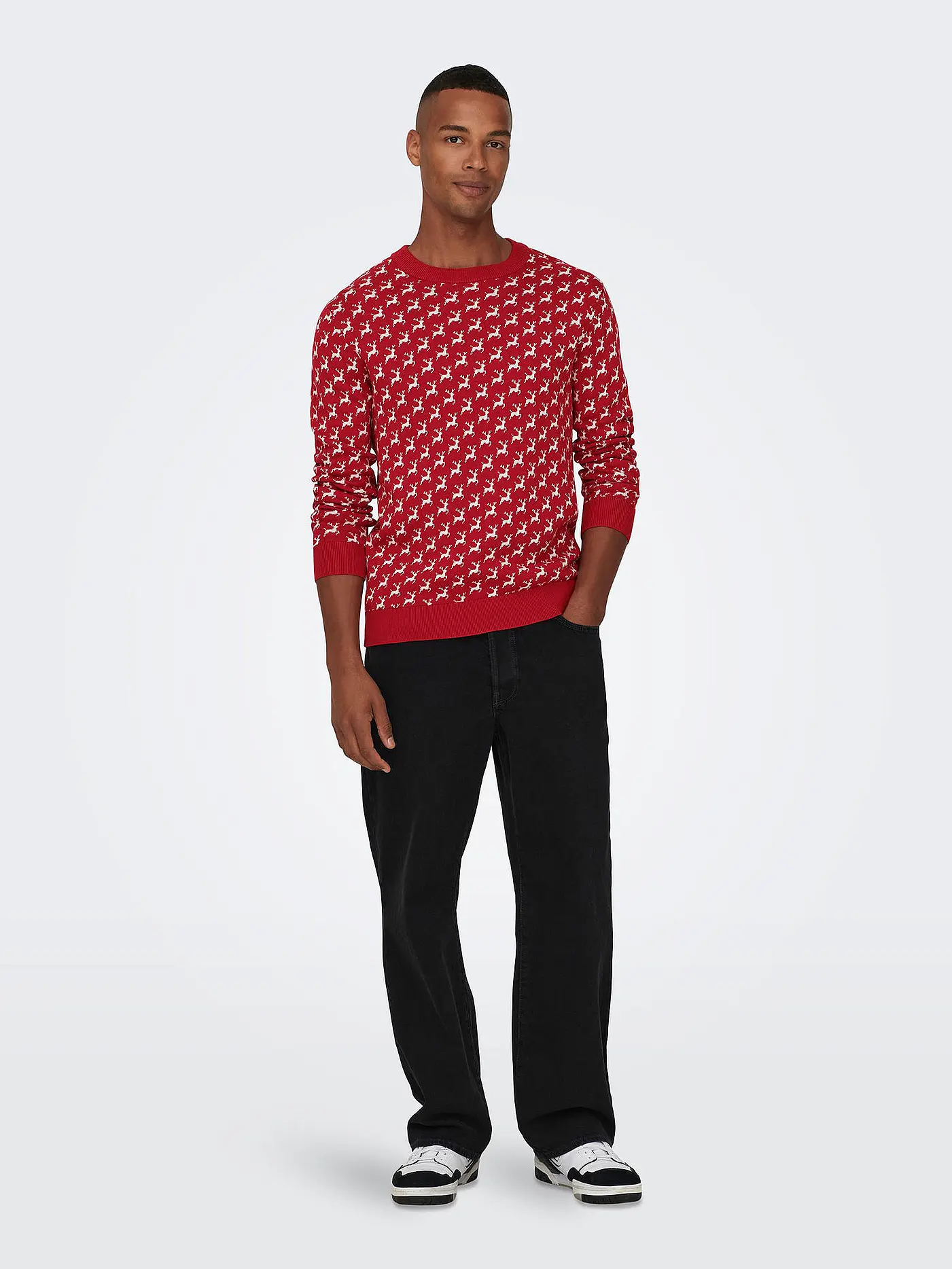 ONLY & SONS | Pullover ONSXMAS | rot